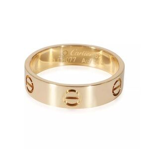Authentic Cartier Gold Love Ring with Receipt